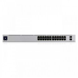 Switch Gestionable Ubiquiti USW-PRO-24-POE 24 Puertos/ RJ-45 Gigabit 10/100/1000 / SFP/ PoE