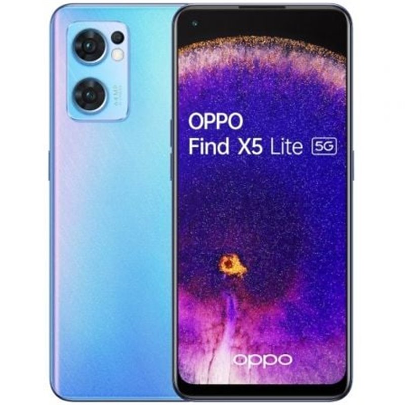 Smartphone Oppo Find X5 Lite 8GB/ 256GB/ 6.43"/ 5G/ Azul Estelar