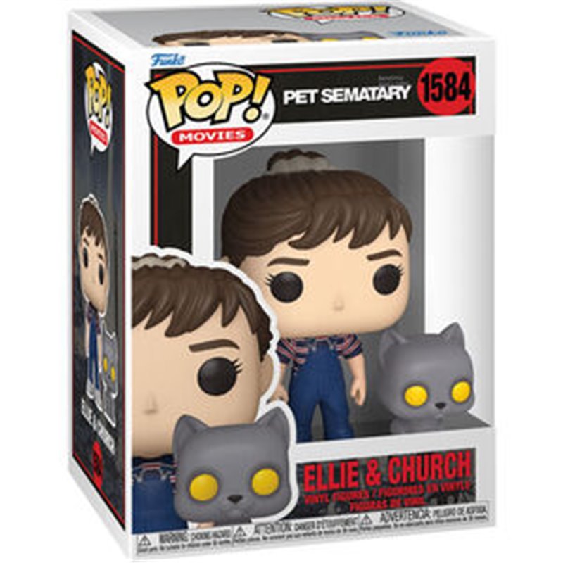 FIGURA POP PET SEMATARY ELLIE & CHURCH