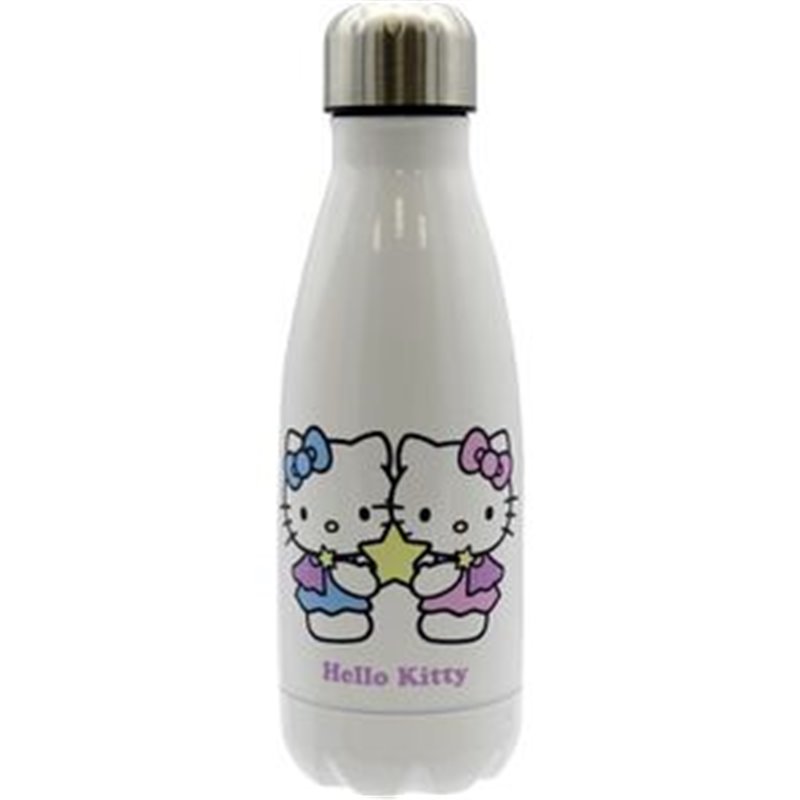 BOTELLA ACERO INOXIDABLE GEMINIS HELLO KITTY 550ML