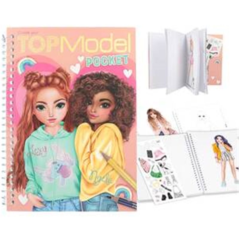 CUADERNO COLOREAR TOPMODEL