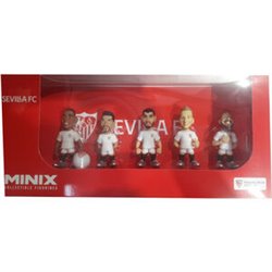 BLISTER 5 FIGURAS MINIX SEVILLA FC CLUB 7CM