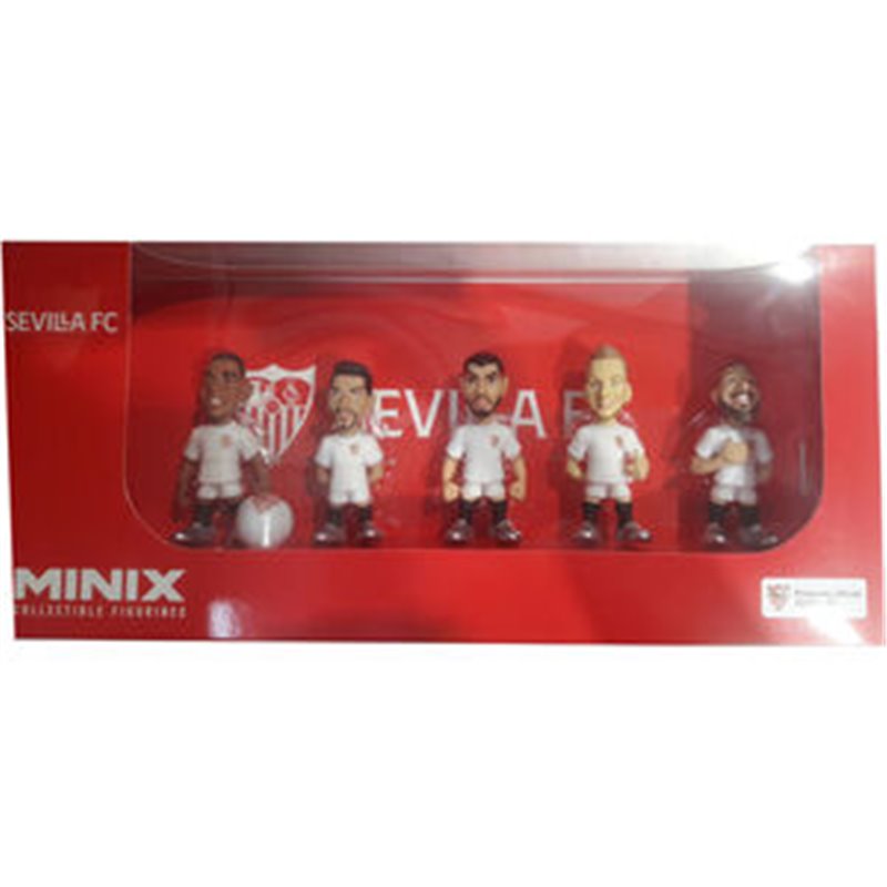 BLISTER 5 FIGURAS MINIX SEVILLA FC CLUB 7CM