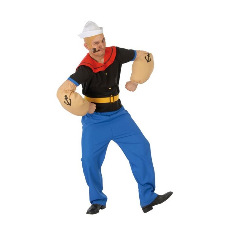 DISFRAZ MARINERO POPEYE ADULTO