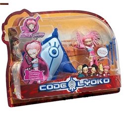 SET FIGURA + MONSTRUO CODIGO LYOKO SURT.