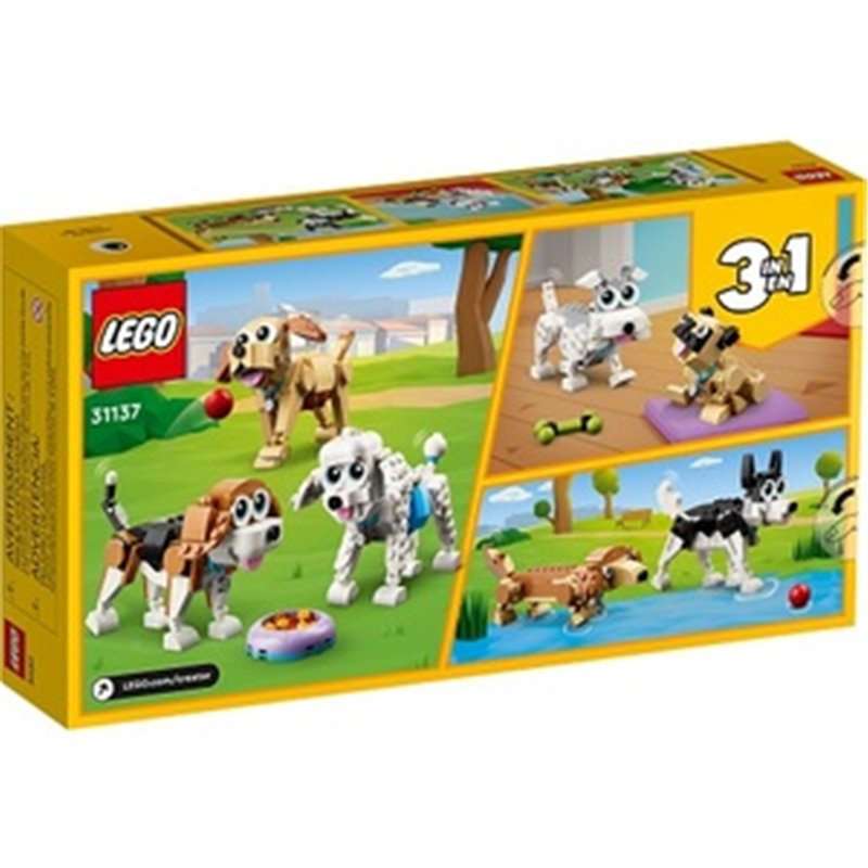 PERROS ADORABLES LEGO CREATOR