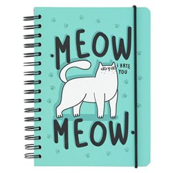 Cuaderno A5 Meow Meow