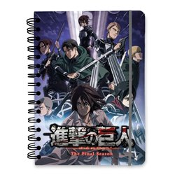 Cuaderno A5 Attack on Titan