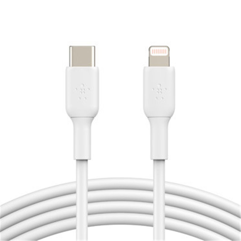 Belkin CAA003BT1MWH cable de conector Lightning 1 m Blanco