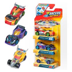 PACK 3 T-RACERS MIX ´N RACE