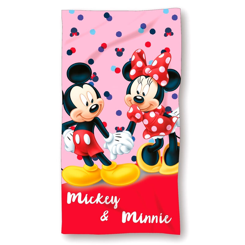 Toalla Mickey & Minnie Disney microfibra