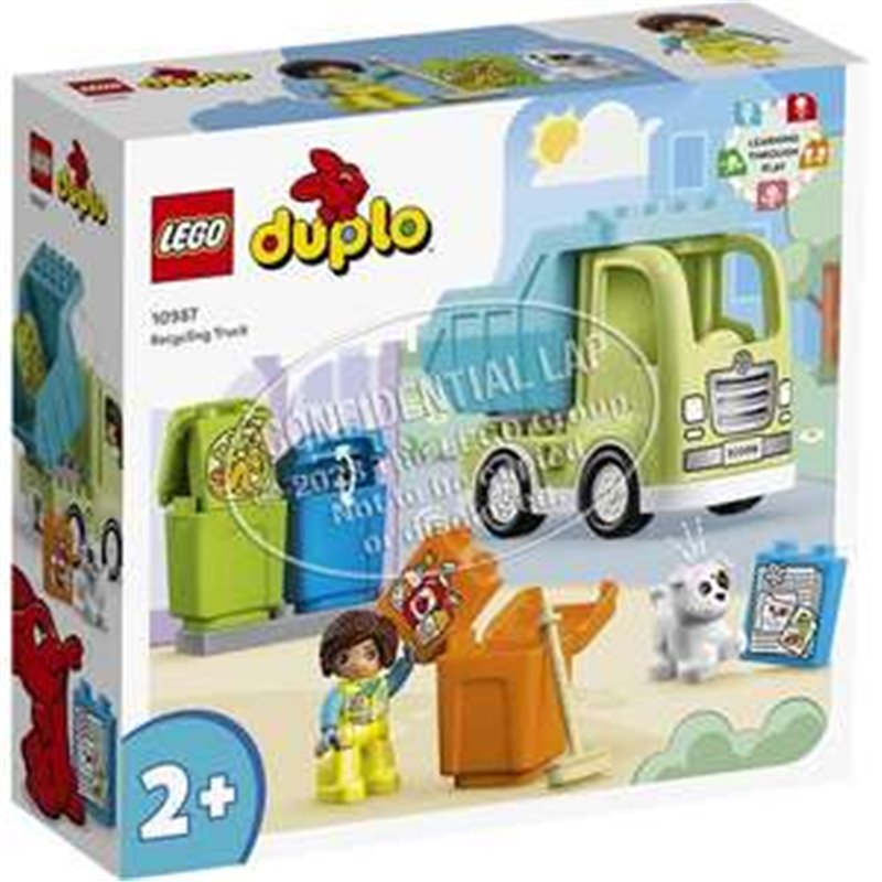 LEGO DUPLO CAMIÓN DE RECICLAJE