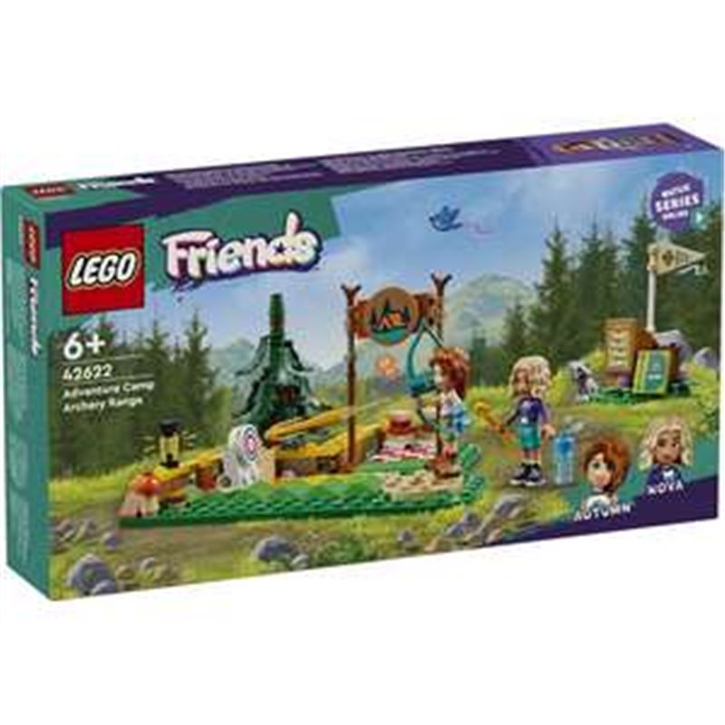 CAMPAMENTO DE AVENTURA: ÁREA DE TIRO CON ARCO LEGO FRIENDS