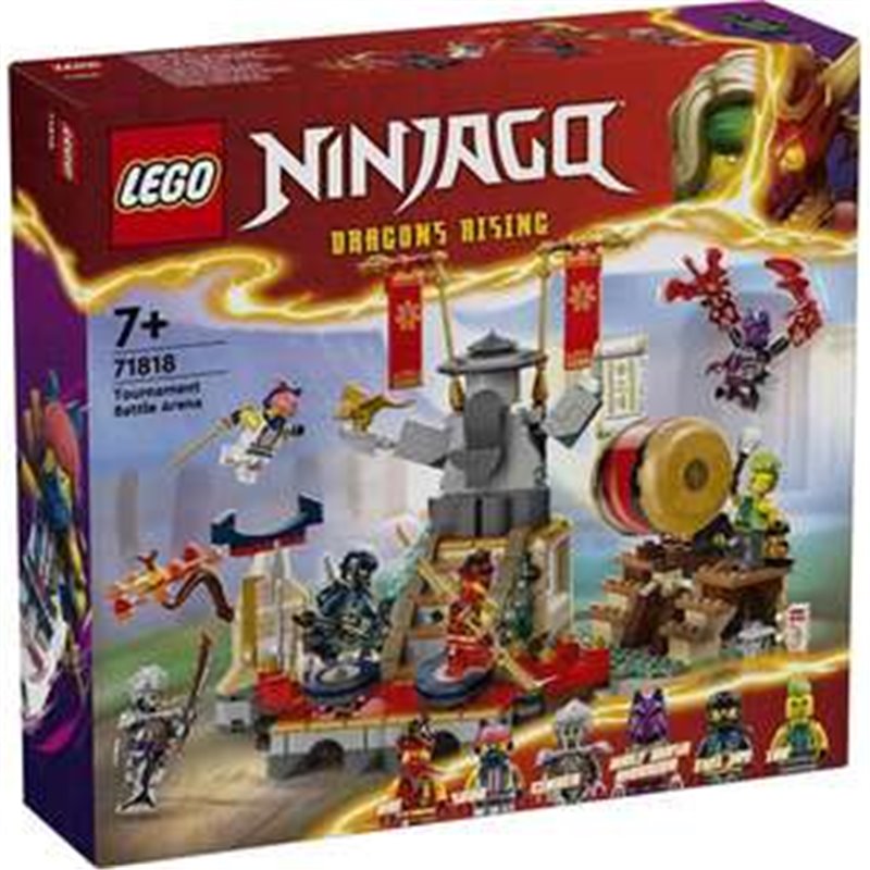 ARENA DE BATALLA DEL TORNEO LEGO NINJAGO