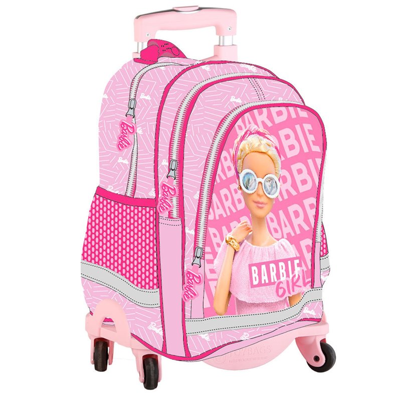 Mochila Barbie + Carro Toybags 41,5cm