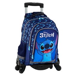 Mochila Stitch Disney + Carro Toybags 40cm