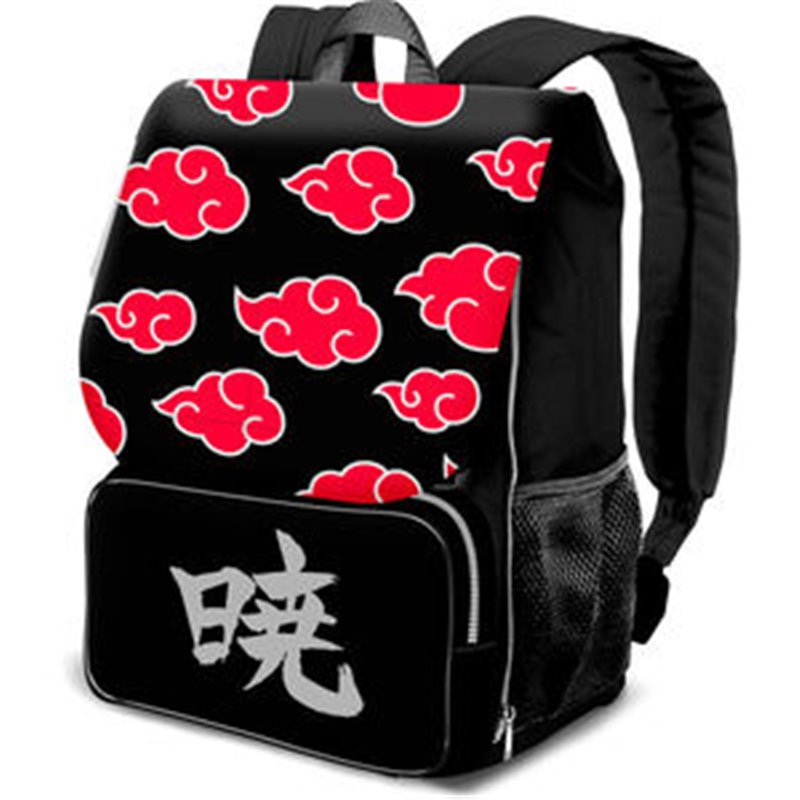 MOCHILA SOLAPA CLOUDS NARUTO SHIPPUDEN 45CM