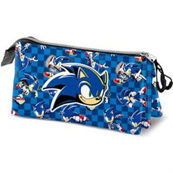 PORTATODO PLUS ACTION SONIC THE HEDGEHOG TRIPLE