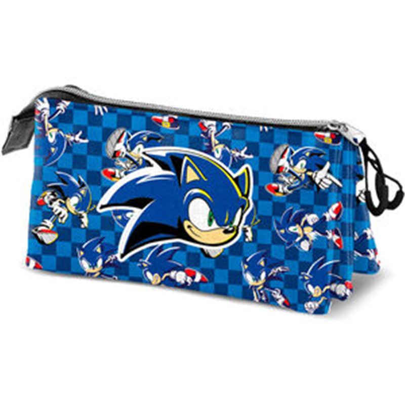 PORTATODO PLUS ACTION SONIC THE HEDGEHOG TRIPLE