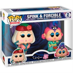 BLISTER 2 FIGURAS POP CORALINE SPINK & FORCIBLE