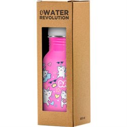 CANTIMPLORA ACERO INOXIDABLE GATOS BAILARINES WATER REVOLUTION 500ML