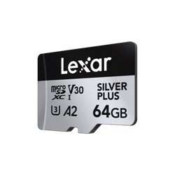 Lexar Professional SILVER PLUS 64 GB MicroSDXC UHS-I Clase 3