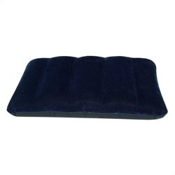 ALMOHADA HINCHABLE FLOCADA - 43x28x9 cm