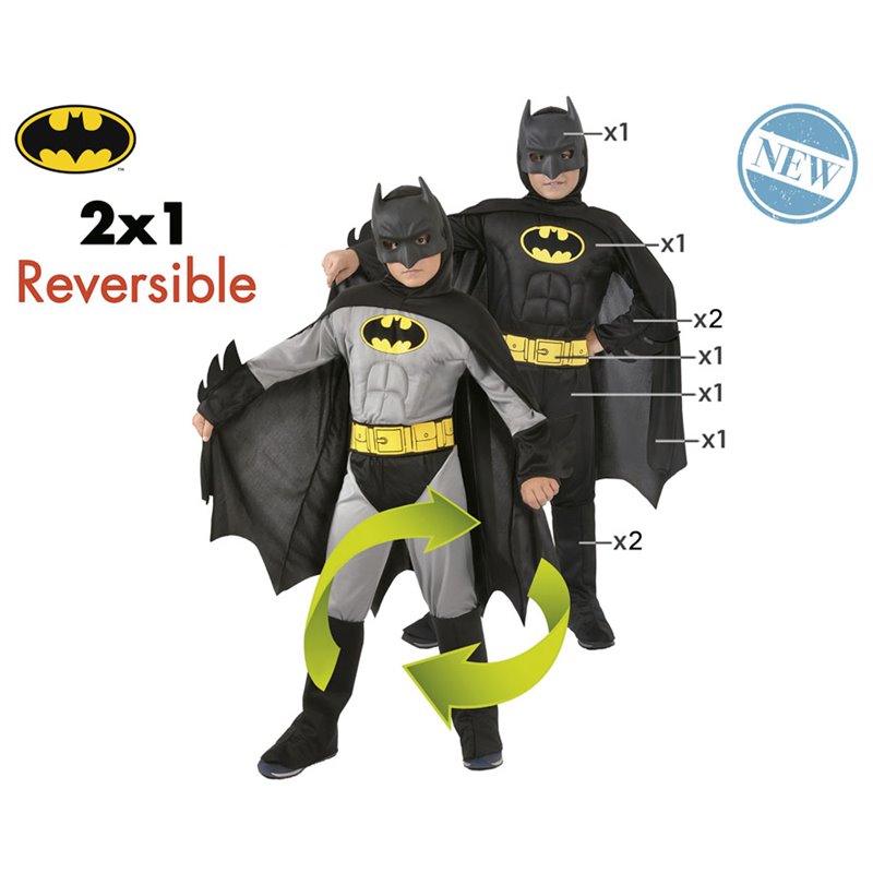 DISFRAZ BATMAN REVERSIBLE