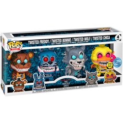 Blister 4 figuras POP Five Nights at Freddys Exclusive