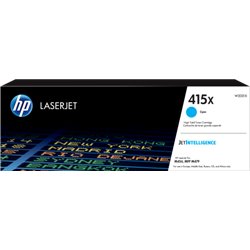 HP Cartucho de tóner Original LaserJet 415X cian de alta capacidad