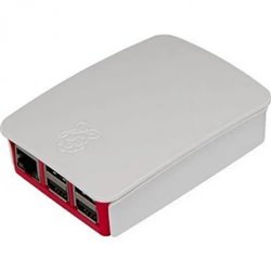 CAJA PARA RASPBERRY PI 4,  BLANCO RASPBERRY