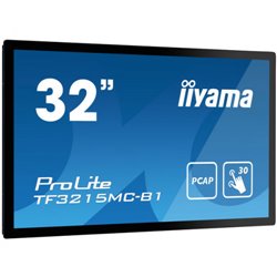 iiyama ProLite TF3215MC-B1 monitor pantalla táctil 81,3 cm (32") 1920 x 1080 Pixeles Single-touch Quiosco Negro