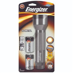 LINTERNA LED METAL 2D DISTANCIA 73 M. ENERGIZER E30069600