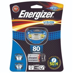 LINTERNA LED HEADLIGHT VISION 3AAA HDA32 COLOR AZUL ENERGIZER E300280302