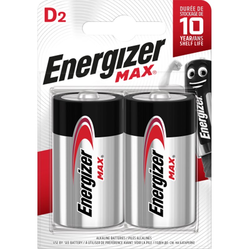 Energizer MAX – D Batería de un solo uso Alcalino