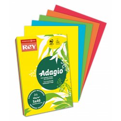 PAQUETE 500H PAPEL 80GR A3 AMARILLO INTENSO ADAGIO 156263