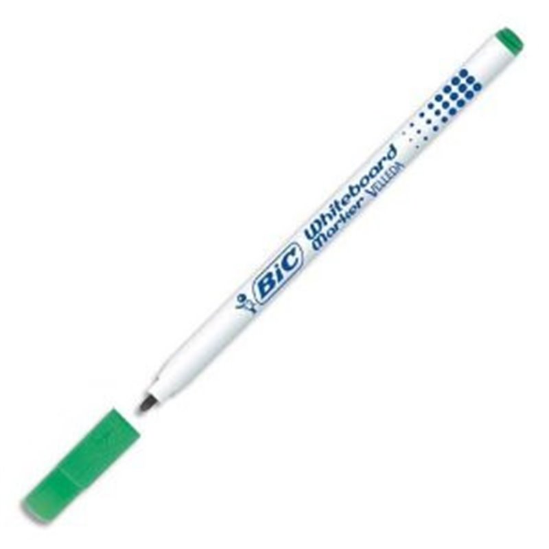 MARCADOR PARA PIZARRA BLANCA 1721 TINTA A BASE DE ALCOHOL TRAZO 1MM. VERDE VELLEDA 841839