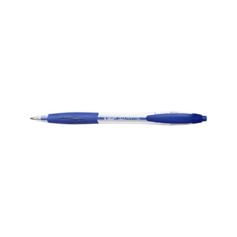 BOLIGRAFO RETRACTIL TRAZO 0,4 MM. ATLANTIS AZUL BIC 8871311