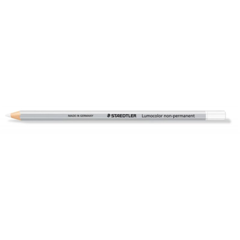 LAPIZ LUMOCOLOR NON-PERMANENT OMNIGRAPH BLANCO STAEDTLER 108-0