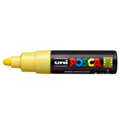 ROTULADOR NO PERMANENTE 4,5-5,5MM. PC-7M AMARILLO UNI-BALL 300087000