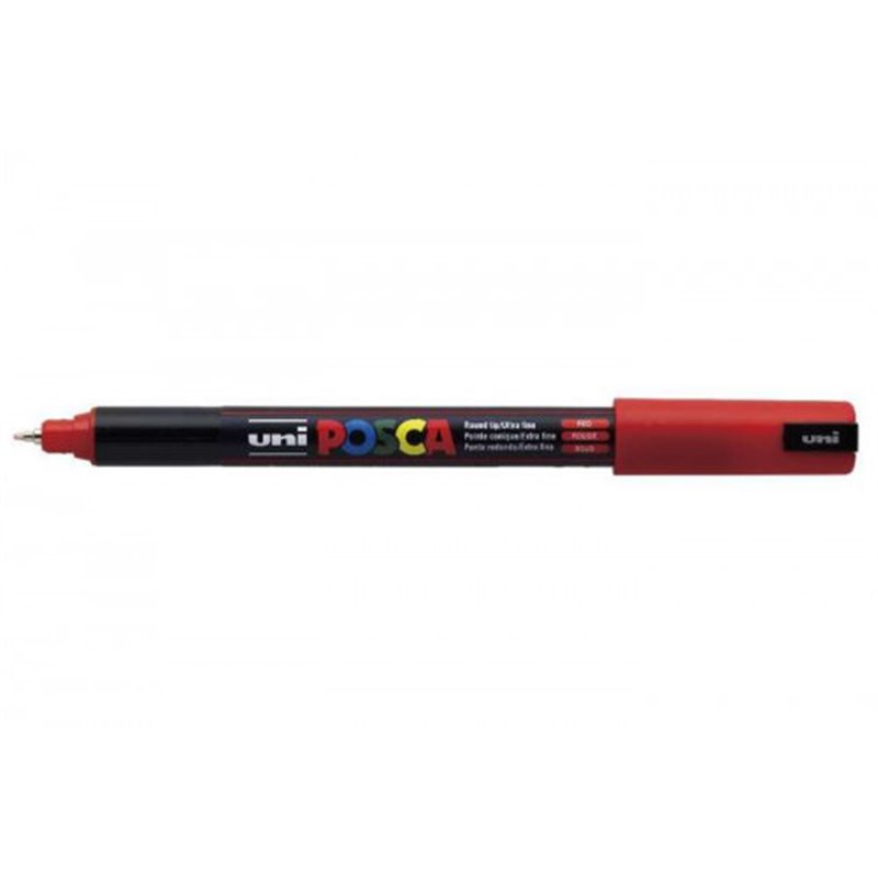 MARCADOR POSCA PC-1MR 0,7MM ROJO UNI-BALL 289819000