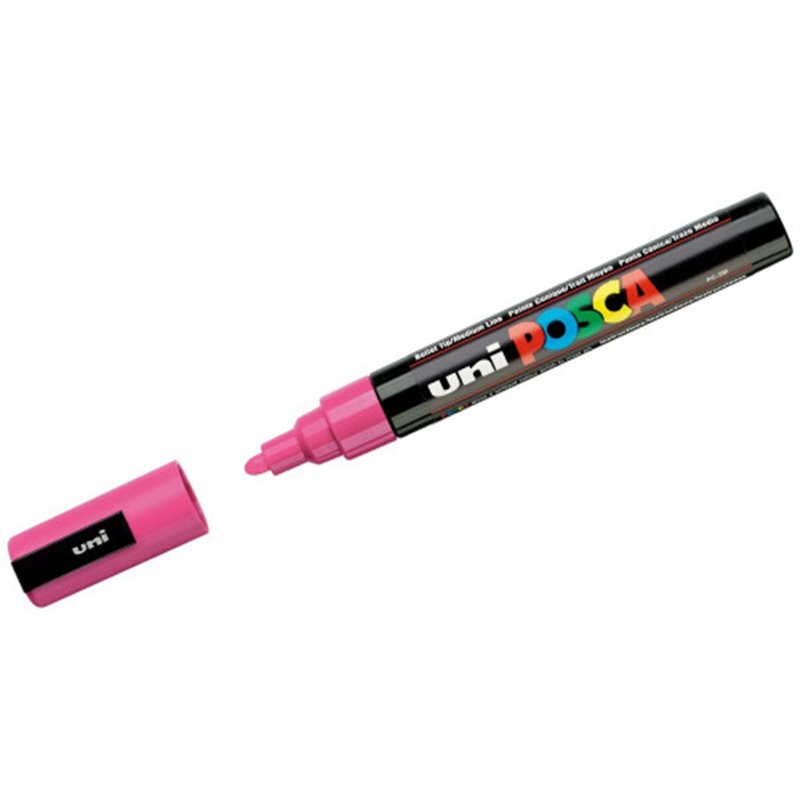 MARCADOR PC-5M POSCA 1.8-2.5MM ROSA UNI-BALL 286609000