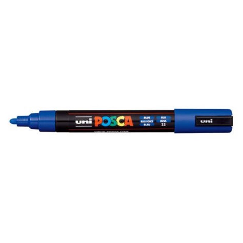 MARCADOR PC-5M POSCA 1.8-2.5MM AZUL UNI-BALL 286583000