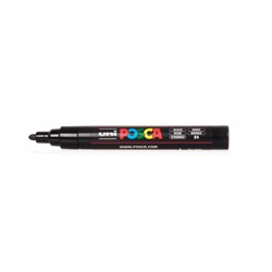 MARCADOR PC-5M POSCA 1.8-2.5MM NEGRO UNI-BALL 286658000