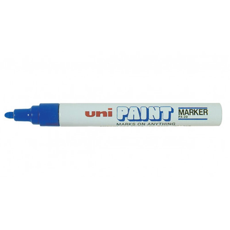 MARCADOR PERMANENTE PUNTA M 2,2-2,8MM. AZUL UNI-BALL 545558000