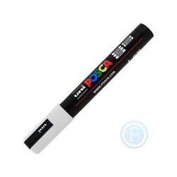 MARCADOR PC-5M POSCA 1.8-2.5MM BLANCO UNI-BALL 286518000