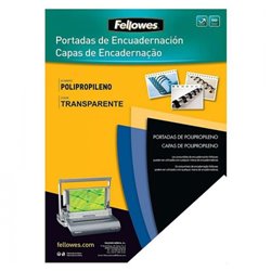 PACK 50 PORTADAS POLIPROPILENO 700 MICRAS TRANSLÚCIDO FELLOWES 5477301