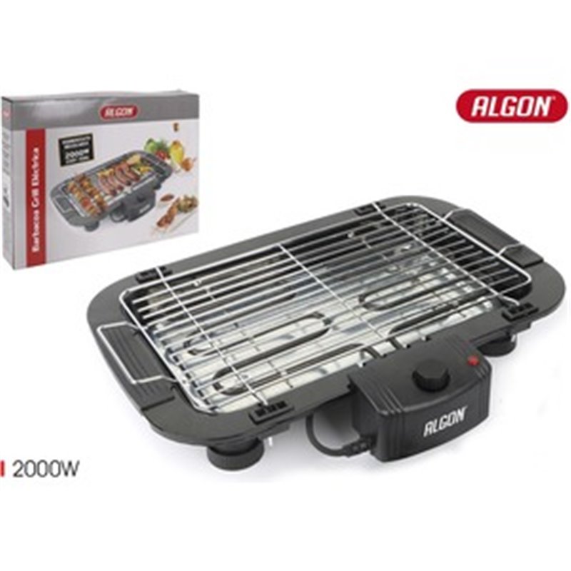 BARBACOA GRILL ELECTRICA 2000W ALGON