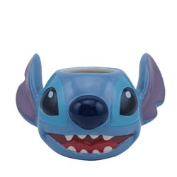 TAZA 3D CABEZA STITCH 325 ML HALF MOON BAY MUGSDC06