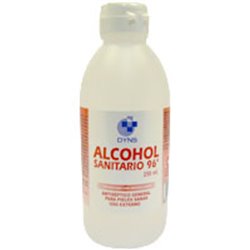 ALCOHOL SANITARIO 96º 250 ml.